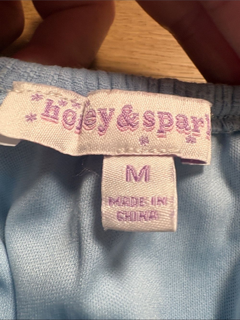 Honey & Sparkle Blue Babydoll Dress - Picture 2 of 14
